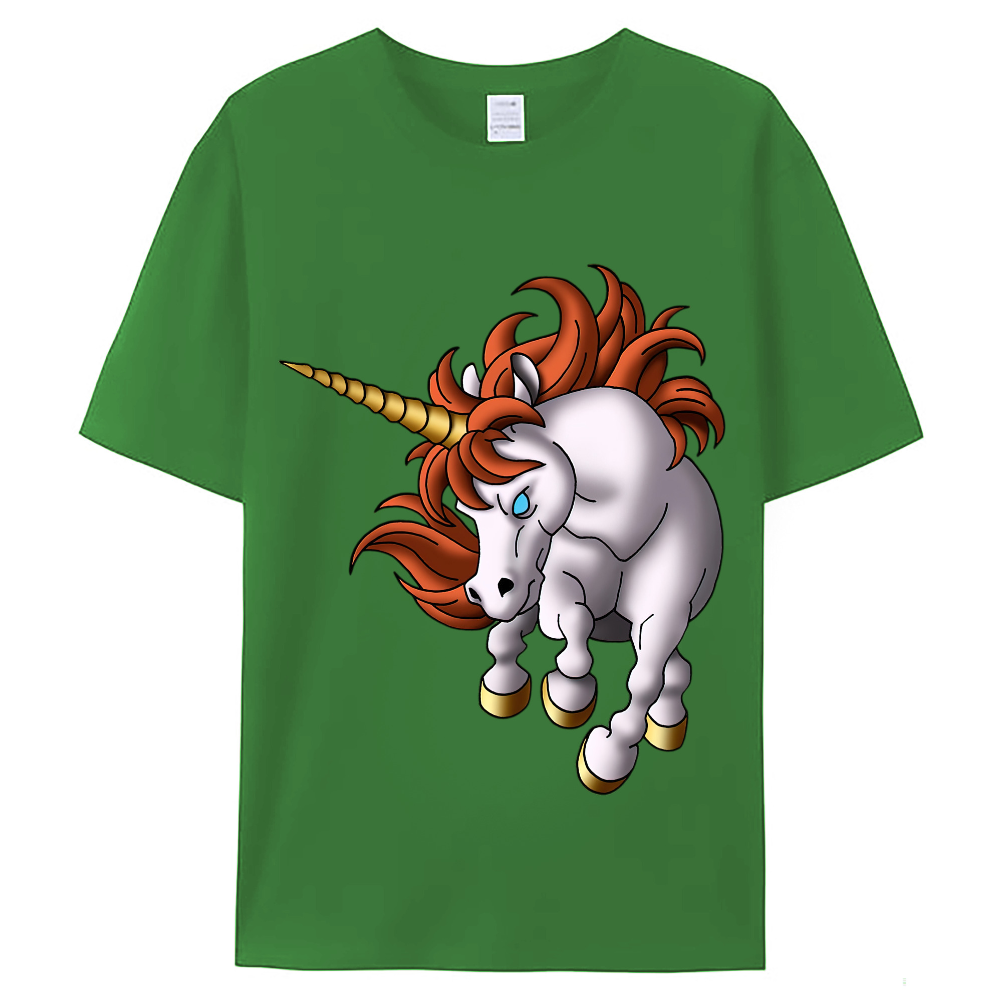 （画像用） ドラゴンクエスト Doragon Kuesuto Dragon Quest レディースカジュアルプリントTシャツ（綿100％）